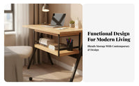 Under Desk Organizer Hanging Bookshelf Anti-Scratch Protection No Drill Under Desk Shelf Storage Rack for Students