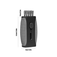 Two-Headed Head Golf Brush Compact Golf Club Brush for Driving Range