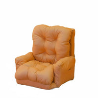 Ergonomic Floor Mat Lazy Sofa Bed, Foldable, Double, Large, Breathable Innovative Fabric, Modern Design, Bedroom