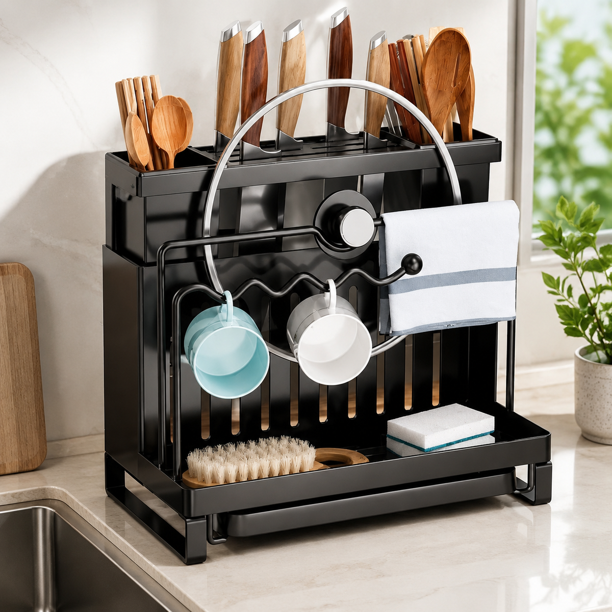 kitchen utensil organizer