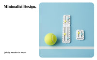 Tennis Score Keeper Easy Installation Tennis Racket Score Counter Portable Athletic Gear for Amateur Participants, Kids, Recreational Play
