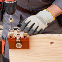 Wood Dowel Drilling Jig Aluminum Alloy Vertical Drilling Easy to Use