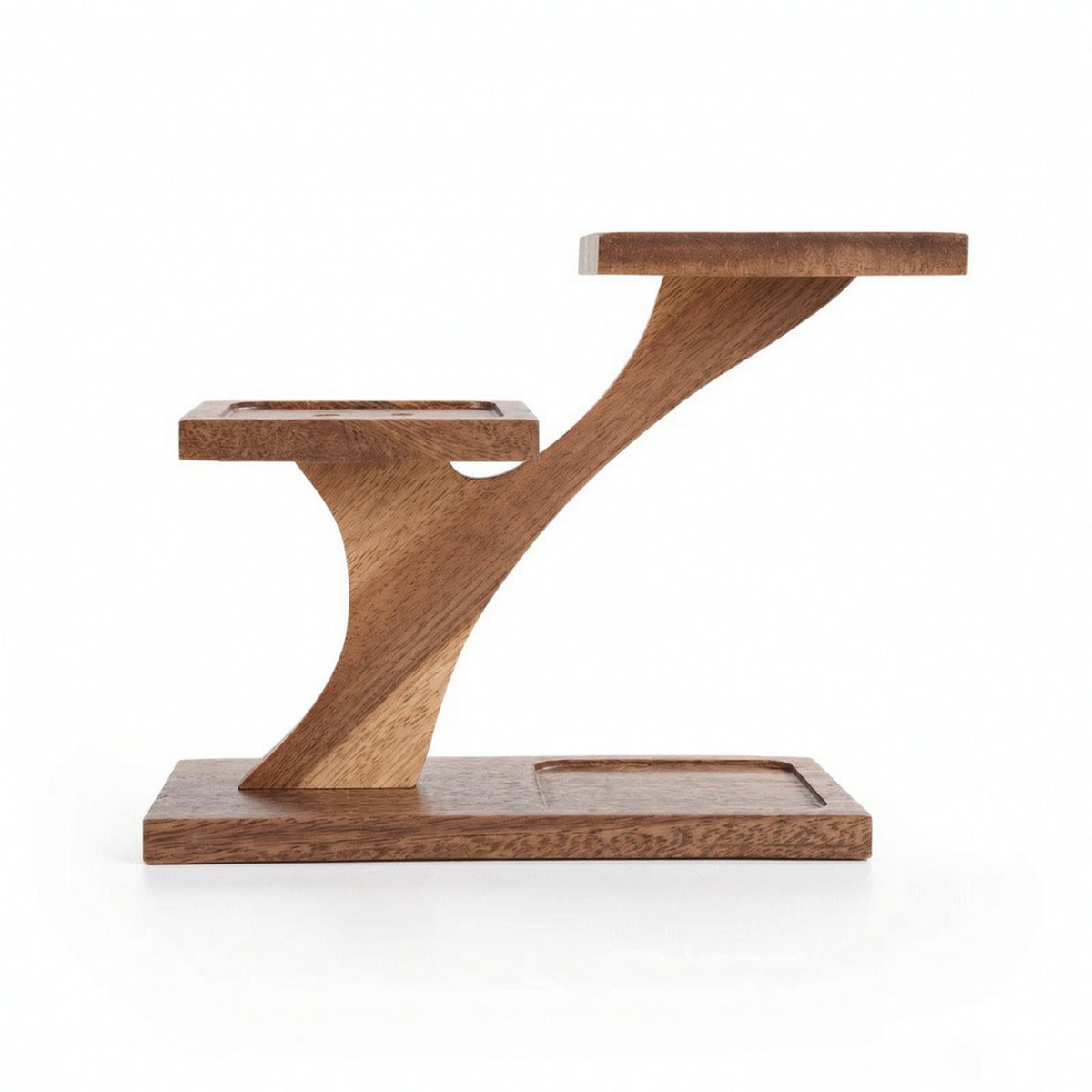 Tea Display Rack Tiered Tea Organizer Shelf Stepped for Desktop, Collectors