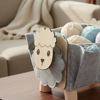 Textile Storage Basket Creature Design Cartoon Storage Container Lightweight