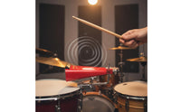 Drumset Cowbell Iron Mounted Drum Cowbell Vintage Chime Musical Equipment for Drummers, Concert