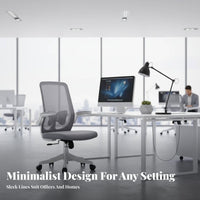 Ergonomic Mesh Chair with Headrest 360-Degree Swivel Office Furniture for Gamers