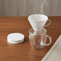 100 Pieces Cone-Shaped Coffee Filter Paper Odorless Pour over Coffee Paper