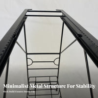 Racket Storage Stand Freestanding Racket Rack Cross-Supported Tubular