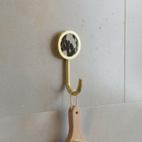Gold Hook Light Luxury Household Storage Anodized Aluminum for Bathroom