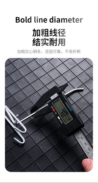 加粗网格网片挂钩超市便利店服装店小饰品展示架货架网钩金属挂钩