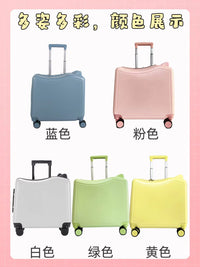 可骑行儿童拉杆箱20寸儿童行李箱轻便轻音万向轮密码旅行箱批发