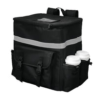 Insulated Delivery Backpack with Large Capacity, Foldable, Oxford Fabric