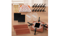 166 Pieces Non-Destructive Trading Card Cleaning Kit Colorsafe Card Cleaning Kit Professional Soft for Collectors