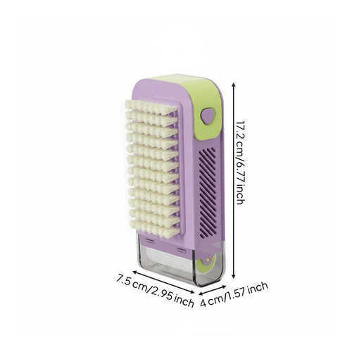 Laundry Soap Brush Box 2-in-1 Soap Brush Box Drainage Design