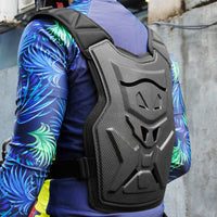 Motocross Chest and Spine Protector Shock-Absorbing Resistant Motorcycle Chest