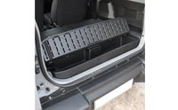 Rear Trunk Box with Handle Low-Profile Car Trunk Organizer Cargo Organizer Textured Heavy-Duty for Road Trips