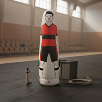 Hit Figure Portable Inflatable Soccer Mannequin Soccer Opposition Figure for Backyard