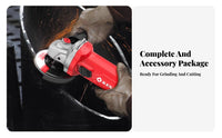 Electric Angle Sand Er Powerful Engine Slim Handle Sand Er Electric Sand Ing Tool Multi-Functional Handheld Polishing Machine