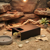 Snake Hide Box Safe Hideout Cold-Blooded Pet Shelter Cave Natural Behavior