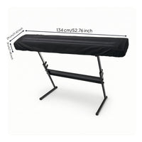 Keyboard Piano Dust Cover Long-Lasting Electronic Piano Cover Full Coverage Portable for Keyboardists, Home Studio, Music Room