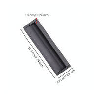 Flush Pull Handle, Embedded Installation, Modern Aluminum Alloy, For Drawer, Sliding Door, Cabinet Handle