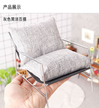 1:6 Scale Dollhouse Miniature Sofa Toy Ornament DIY