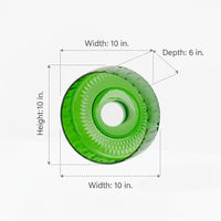 Syrian Hamster Wheel, Large 23cm Running Wheel with Slatted Surface, Silent Hamster Habitat Exercise Toy for Gerbils, Mice, and Other Small Pets