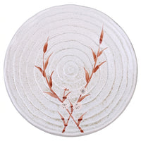 Hand-painted Cherry Blossom Ceramic Plate, Japanese Style