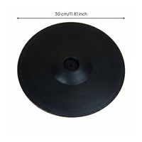 Two-zoneZone Cymbal Pad Single   Electronic Cymbal Pad High-Elastic Silicone Musical Equipment