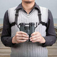 Breathable Binocular Harness Adjustable Binocular Harness Strap Hands-Unrestricted Lightweight for Birdwatchers