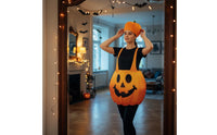 Jack-O'-Lantern Costume Wearable Garment Soft Festive Fancy Dress for Children Adults