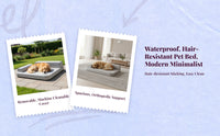 Orthopedic waterproof dog bed