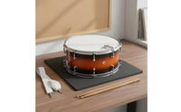 Marching Snare Drum Stainless Steel Rims 14 Inch Snare Drum Includes Strap and Drumsticks Percussion Instrument for Beginners, Performance, Practice