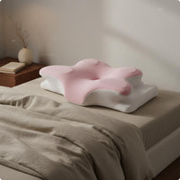 Butterfly Memory Foam Pillow Pressure Relief Ergonomic Support Pillow Breathable