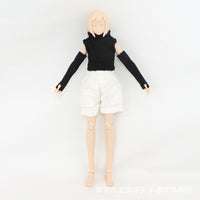 1/12女兵人袖套12分8分BJD娃娃衣服15CM模型素体手办服装工厂批发