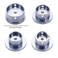 4 Pieces Threaded Metal Parts Replacement Hardware for Technicians