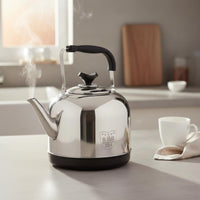 Easy to Clean Stainless Steel Electric Kettle Removable Lid Large Electric Kettle Heat-Resistant Handle Hot Water Boiler Dripdrip-Resistant Spout