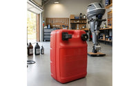 Leakproof Marine Fuel Tank with Hose Spill-Resistant Portable Fuel Tank with Hose Sturdy Rugged for Boaters, Boats