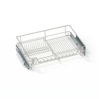 Pull-out Cabinet Basket Metal Under Sink Organizer Exposed-frameFrame