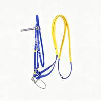 Patent Leather Bridle with Bit - Universal Anti-Slip Adjustable Durable Equestrian Gear