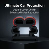 Car Door Seal Strip, Automotive Weatherproofing Seal, Soundproof Noise Reduction, Waterproof Dustpro - Extra Large Size, Front Hood