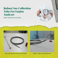 Automotive Exhaust Gas Analyzer, NOx Measurement Probe, Instantaneous Detection, Multi-Function, Data Logging