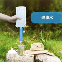 户外便携式滤水器野外超滤野营野炊家庭紧急使用批发现货