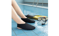 Openbackless Fin Socks Grippy Low Cut Fin Sock Comfortable Footwear for Swimmers, Surfing, Beach