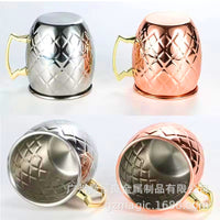 Moscow Mule Mug, Stainless Steel, 401-500ml