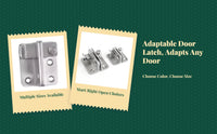 Stainless steel security latch lock