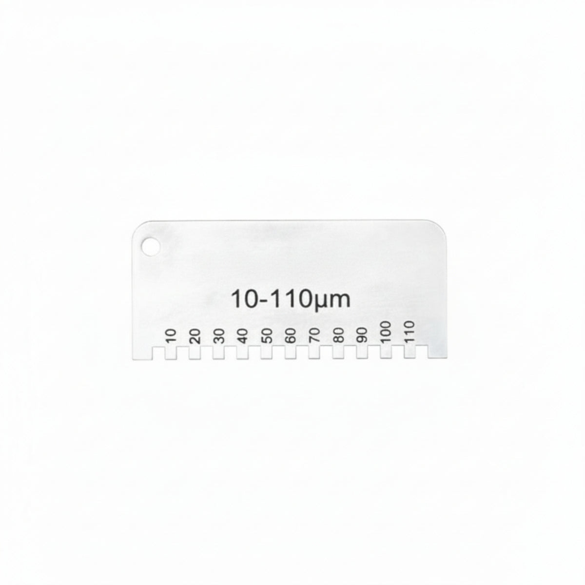 Wet Film Comb Gauge Serrated Wet Film Thickness Gauge Comb Compact for Painters