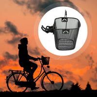 Metal Folding Front Bike Basket