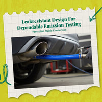 Heat-resistant dual muffler adapter