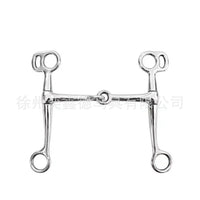 Stainless Steel H-Shank Two-Piece Horse Bit for Western Riding